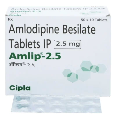 buy amlip 2.5 – amlodipine besilate tablet 2.5mg