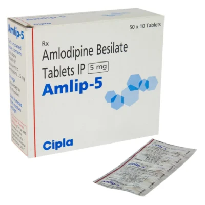 buy amlip 5 – amlodipine besilate tablet 5mg