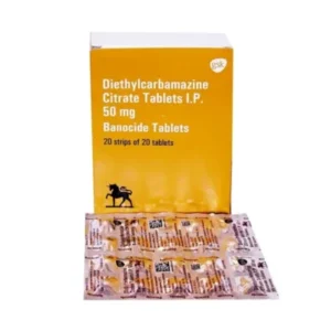 buy banocide 50mg tablet (diethylcarbamazine)
