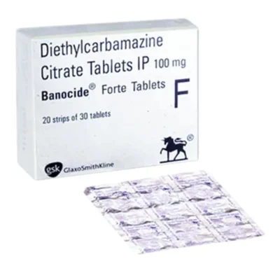 buy banocide forte 100mg tablet (diethylcarbamazine)