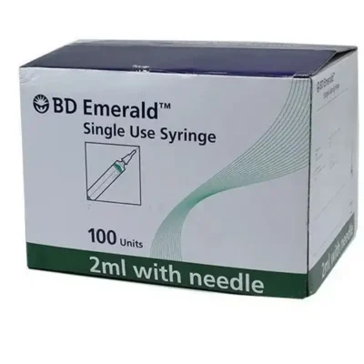buy bd emerald 2ml syringe with 23g needle