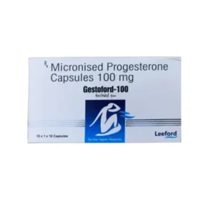 buy progesterone 100mg softgel capsule (gestoford)