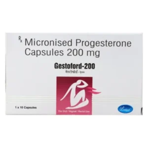 buy progesterone 200mg softgel capsule (gestoford)