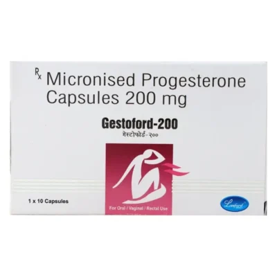 buy progesterone 200mg softgel capsule (gestoford)