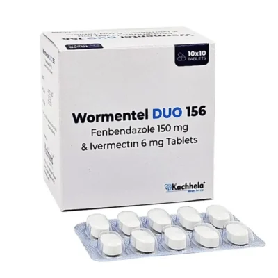 buy wormentel duo 156mg – fenbendazole/ivermectin 156mg
