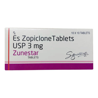 buy zunestar 3 mg – eszopiclone 3mg
